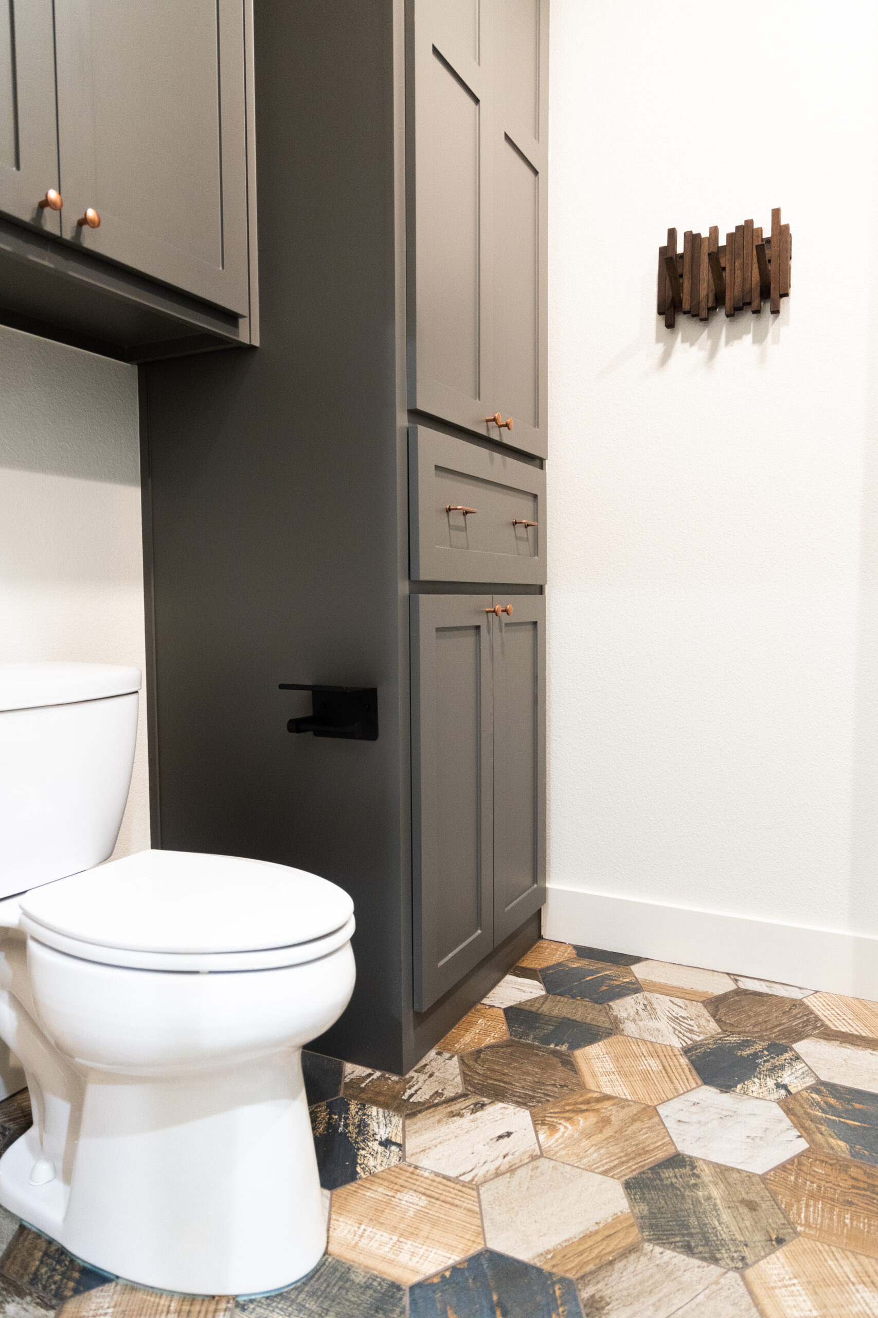 Modern bathroom setup showcasing vanity and fixture installation by Waco Bathroom Remodel near me.
