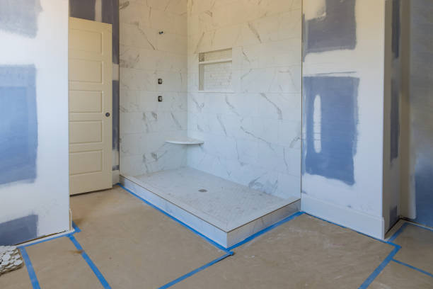 Custom shower and vanity renovation by Waco Bathroom Remodel